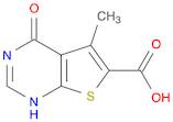 Thieno[2,3-d]pyrimidine-6-carboxylic acid, 1,4-dihydro-5-methyl-4-oxo-