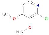 Pyridine, 2-chloro-3,4-dimethoxy-