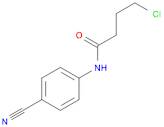 Butanamide, 4-chloro-N-(4-cyanophenyl)-