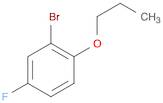 Benzene, 2-bromo-4-fluoro-1-propoxy-
