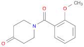 4-Piperidinone, 1-(2-methoxybenzoyl)-