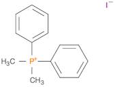 Phosphonium, dimethyldiphenyl-, iodide (1:1)