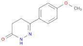 3(2H)-Pyridazinone, 4,5-dihydro-6-(4-methoxyphenyl)-