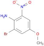 Benzenamine, 2-bromo-4-methoxy-6-nitro-