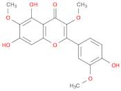 4H-1-Benzopyran-4-one, 5,7-dihydroxy-2-(4-hydroxy-3-methoxyphenyl)-3,6-dimethoxy-
