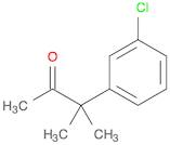 2-Butanone, 3-(3-chlorophenyl)-3-methyl-