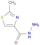 4-Thiazolecarboxylic acid, 2-methyl-, hydrazide