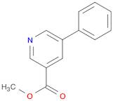 3-Pyridinecarboxylic acid, 5-phenyl-, methyl ester