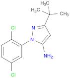 1H-Pyrazol-5-amine, 1-(2,5-dichlorophenyl)-3-(1,1-dimethylethyl)-