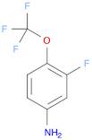 Benzenamine, 3-fluoro-4-(trifluoromethoxy)-