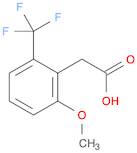 Benzeneacetic acid, 2-methoxy-6-(trifluoromethyl)-