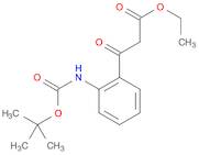 Benzenepropanoic acid, 2-[[(1,1-dimethylethoxy)carbonyl]amino]-β-oxo-, ethyl ester