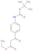 Benzenepropanoic acid, 4-[[(1,1-dimethylethoxy)carbonyl]amino]-β-oxo-, ethyl ester