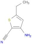 2-Thiophenecarbonitrile, 3-amino-5-ethyl-