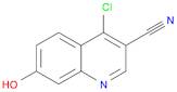 3-Quinolinecarbonitrile, 4-chloro-7-hydroxy-