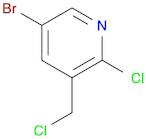 Pyridine, 5-bromo-2-chloro-3-(chloromethyl)-