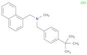 1-Naphthalenemethanamine, N-[[4-(1,1-dimethylethyl)phenyl]methyl]-N-methyl-, hydrochloride (1:1)