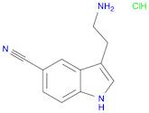 1H-Indole-5-carbonitrile, 3-(2-aminoethyl)-, hydrochloride (1:1)