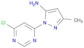 1H-Pyrazol-5-amine, 1-(6-chloro-4-pyrimidinyl)-3-methyl-