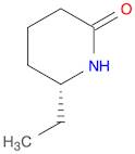 2-Piperidinone, 6-ethyl-, (6R)-