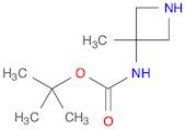 Carbamic acid, N-(3-methyl-3-azetidinyl)-, 1,1-dimethylethyl ester