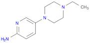 2-Pyridinamine, 5-(4-ethyl-1-piperazinyl)-