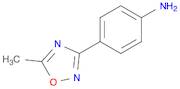 Benzenamine, 4-(5-methyl-1,2,4-oxadiazol-3-yl)-