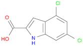 1H-Indole-2-carboxylic acid, 4,6-dichloro-