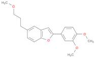 Benzofuran, 2-(3,4-dimethoxyphenyl)-5-(3-methoxypropyl)-