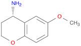 2H-1-Benzopyran-4-amine, 3,4-dihydro-6-methoxy-, (4S)-