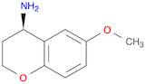 2H-1-Benzopyran-4-amine, 3,4-dihydro-6-methoxy-, (4R)-