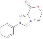 1H-1,2,4-Triazole-3-carboxylic acid, 1-phenyl-, ethyl ester