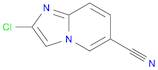 Imidazo[1,2-a]pyridine-6-carbonitrile, 2-chloro-