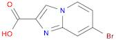 Imidazo[1,2-a]pyridine-2-carboxylic acid, 7-bromo-
