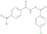 Benzoic acid, 4-chloro-, (4-nitrobenzoyl)azanyl ester