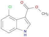 1H-Indole-3-carboxylic acid, 4-chloro-, methyl ester