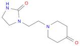 4-Piperidinone, 1-[2-(2-oxo-1-imidazolidinyl)ethyl]-