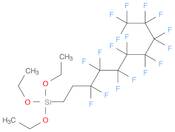 Silane, triethoxy(3,3,4,4,5,5,6,6,7,7,8,8,9,9,10,10,10-heptadecafluorodecyl)-