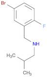Benzenemethanamine, 5-bromo-2-fluoro-N-(2-methylpropyl)-