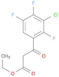 Benzenepropanoic acid, 3-chloro-2,4,5-trifluoro-β-oxo-, ethyl ester