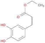 2-Propenoic acid, 3-(3,4-dihydroxyphenyl)-, ethyl ester