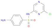 Benzenesulfonamide, 4-amino-N-(6-chloro-2-pyrazinyl)-