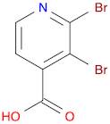 4-Pyridinecarboxylic acid, 2,3-dibromo-