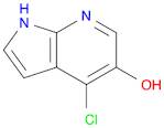 1H-Pyrrolo[2,3-b]pyridin-5-ol, 4-chloro-