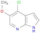 1H-Pyrrolo[2,3-b]pyridine, 4-chloro-5-methoxy-