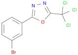 1,3,4-Oxadiazole, 2-(3-bromophenyl)-5-(trichloromethyl)-