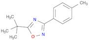 1,2,4-Oxadiazole, 5-(1,1-dimethylethyl)-3-(4-methylphenyl)-