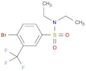 Benzenesulfonamide, 4-bromo-N,N-diethyl-3-(trifluoromethyl)-