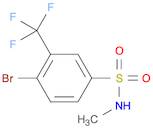 Benzenesulfonamide, 4-bromo-N-methyl-3-(trifluoromethyl)-