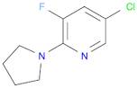 Pyridine, 5-chloro-3-fluoro-2-(1-pyrrolidinyl)-